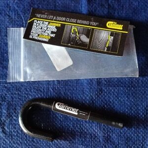 Black Door Security Hook